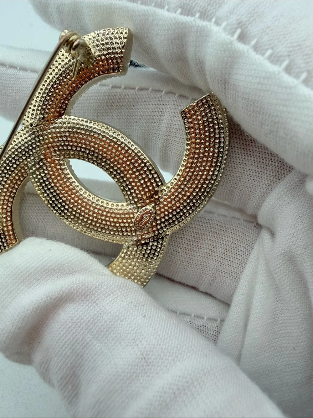 Chanel Mother Pearl Brooch Vintage
